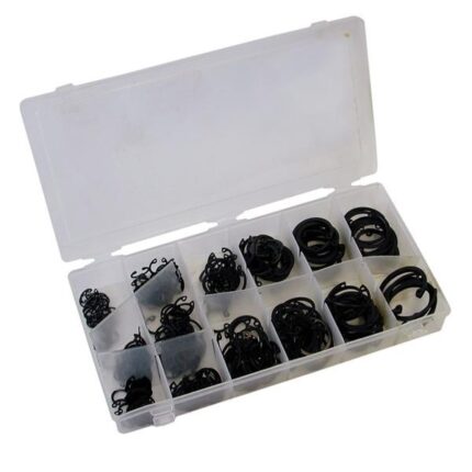 Assorted Exterior Snap Rings 300 Piece