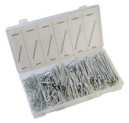 Assorted Split Pins 555 Piece