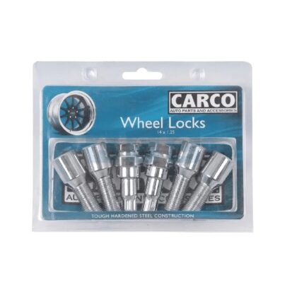 Lock/Wheel Bolt14X1.25 A/Cap/Sp