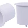 Plastic Cup Holder 74mm White
