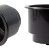 Plastic Cup Holder Large 90mm Black