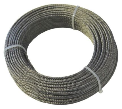 Wire Rope 2.5mm Ss316 Core 7X19 50M Roll
