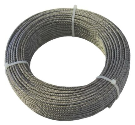 Wire Rope 3mm Ss316 Core 7X19 50M Roll