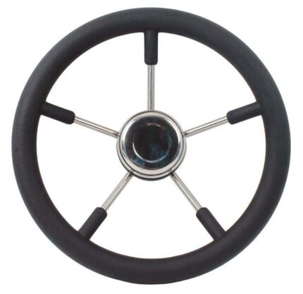 Steering 316 Stanless Steel W/Pu Foam 13 7/8 Black