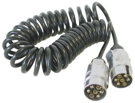 Suzie Coil Cable With Plugs 4.5M Cable