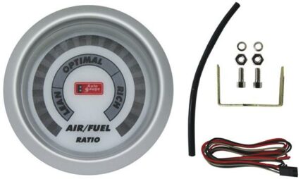 Elec Air/Fuel Ratio Gauge – White dial