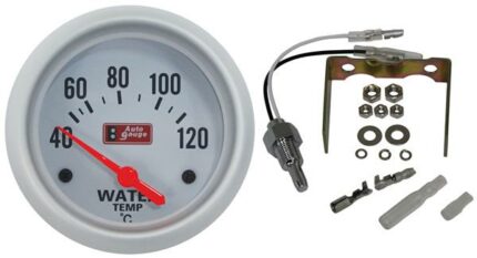 5/8 Electrical With Temperature Gauge With Silver