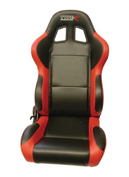 Racing Seat Carbon Red/Black Recl.Pair