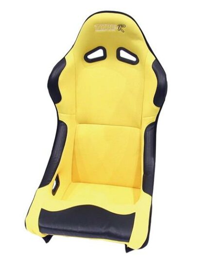 Non-Reclining Bucket Seat With Rails Yellow