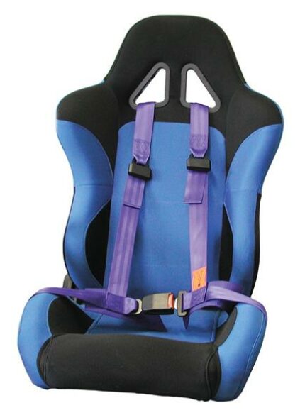Racing Car Seat / Safety Belt 3Pt Blue Emark