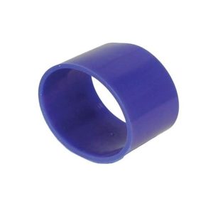 Rubber Sleeve Straight Blue 76mm