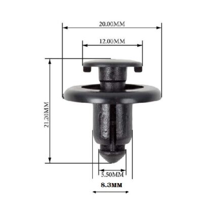 Universal Panel Clip 8.2mm(10)