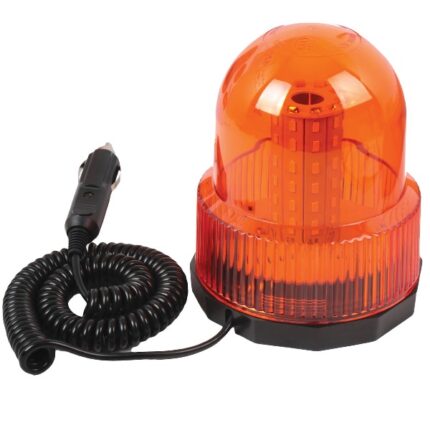 60 LED 12 Volt Emergency Light with Magnetic Base – Amber