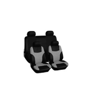 9Pce Seat Covers Skini Grey/Black