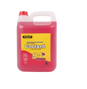 Ryan Anti-Freeze And Summer Coolant – 94% – Red – 5 Litre