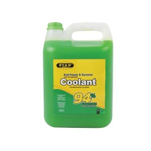 Ryan Anti-Freeze And Summer Coolant – Green – 5 Litre
