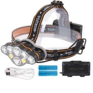 Hoteche Rechargeable 8 Led Head Torch