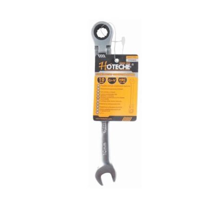 Hoteche Flexible Ratchet Combination Spanner – 10mm