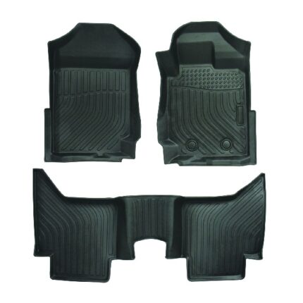 3 Piece Moulded Car Mat Set – Compatible Ford Ranger from 2015 to 2019