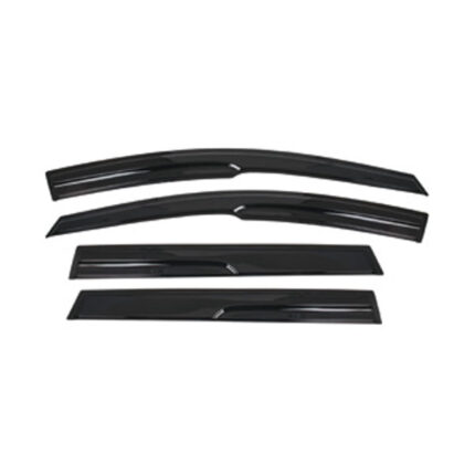 4 Piece Windshield Set Honda Crv 2017-, 1.5mm Thickness /Black