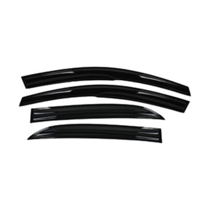 4 Piece Windshield Set Kia Picanto 2018-, 1.5mm Thickness /Black