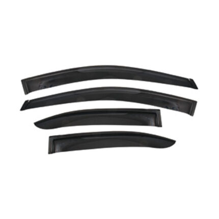 4 Piece Windshield Set Yaris Sedan 2014-, 1.5mm Thickness /Black