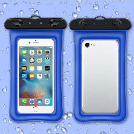 Waterproof Mobile Phone Pouch Blue