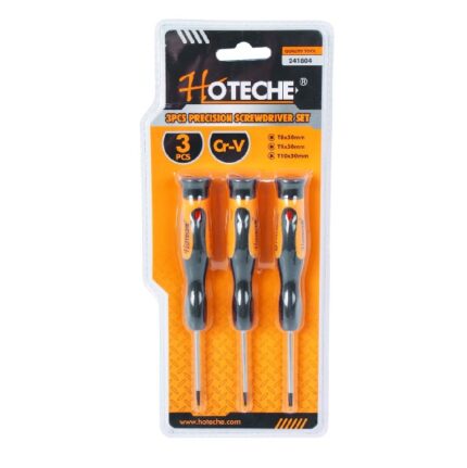 Hoteche 3 Piece Torx Screwdriver Set T8/T9T/T10