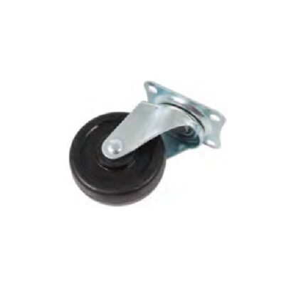 75mm Rubber Wheel Swivel Castor Wheel