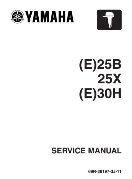 Yamaha (E)25B / 25X / (E)30H Service Manual