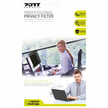 Port Designs Privacy Filter 2D Gold 14 Inch Laptop