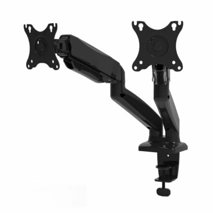 Port Monitor Arm Vesa Dual Screen – Black