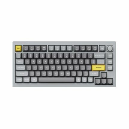 Keychron Q1 75% Red G Pro Switches Aluminium Rgb Wired Keyboard – Grey