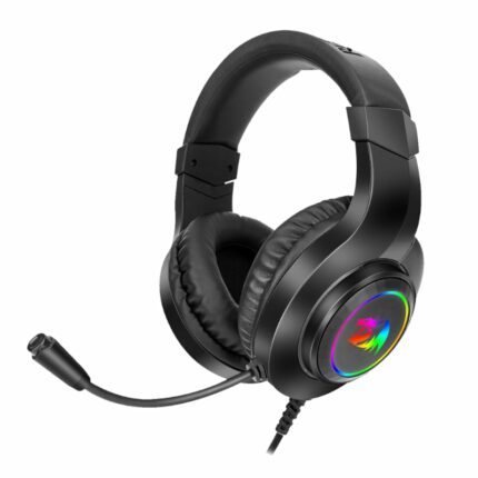 Redragon Over-Ear Hylas Aux (Mic And Headset)|Usb (Power Only)
Rgb Gaming Headset – Black