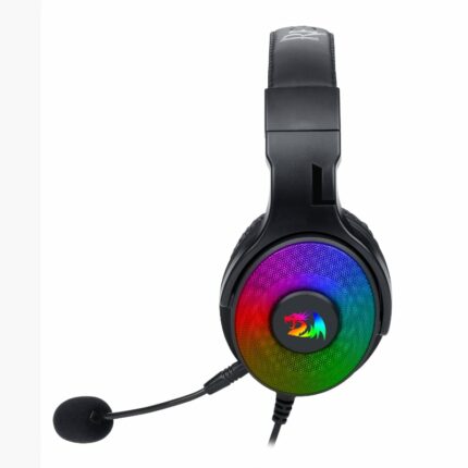 Redragon Over-Ear Pandora Usb Rgb Gaming Headset – Black