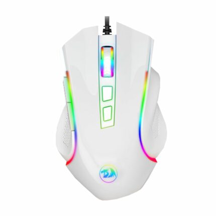 Redragon Griffin 7200Dpi Gaming Mouse – White