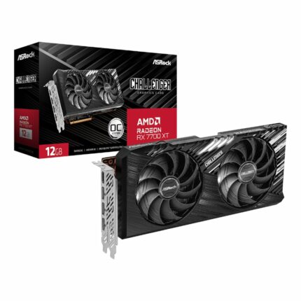 Asrock Radeon Rx7700Xt Challenger 12G Oc 192-Bit Graphics Card