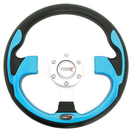 300mm Steering Wheel Blue