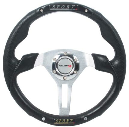 350mm Pvc Steering Wheel – Black