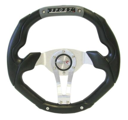 350mm Pvc Steering Wheel. Grey