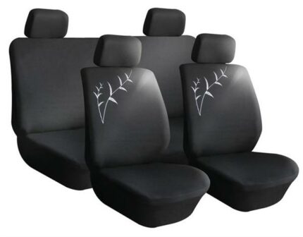 Seat Cover 8 Piece Black X-Trend