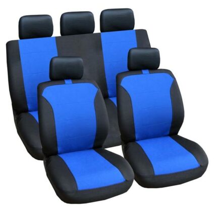 Seat Cover 9 Piece Blue Grace