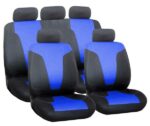 Seat Cover 9 Piece Blue Rapid
