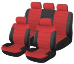 Seat Cover 9 Piece Red X Type
