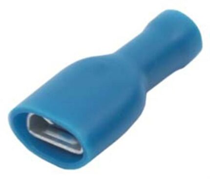 (100 pieces)Blue Female Term 6.3mm
