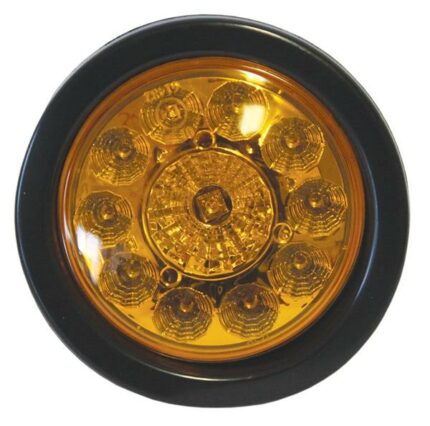 Trailer Rnd Led Ind.Amber Lamp 10-30V