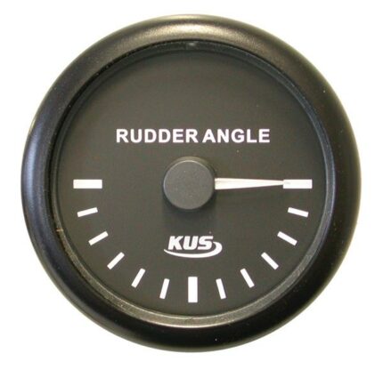 Rudder Angle Meter 52mm Black