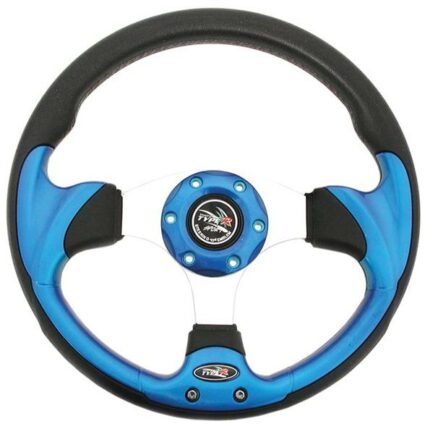 Steering Wheel Blue Polyeurathane