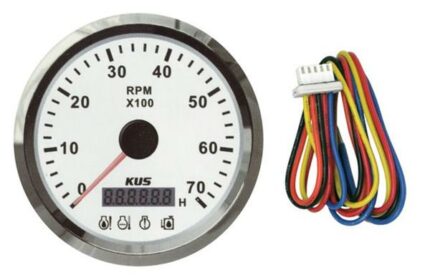 Tacho Meter With  4Led Warning Functi
