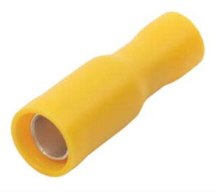 Female Bullet Connector Yellow